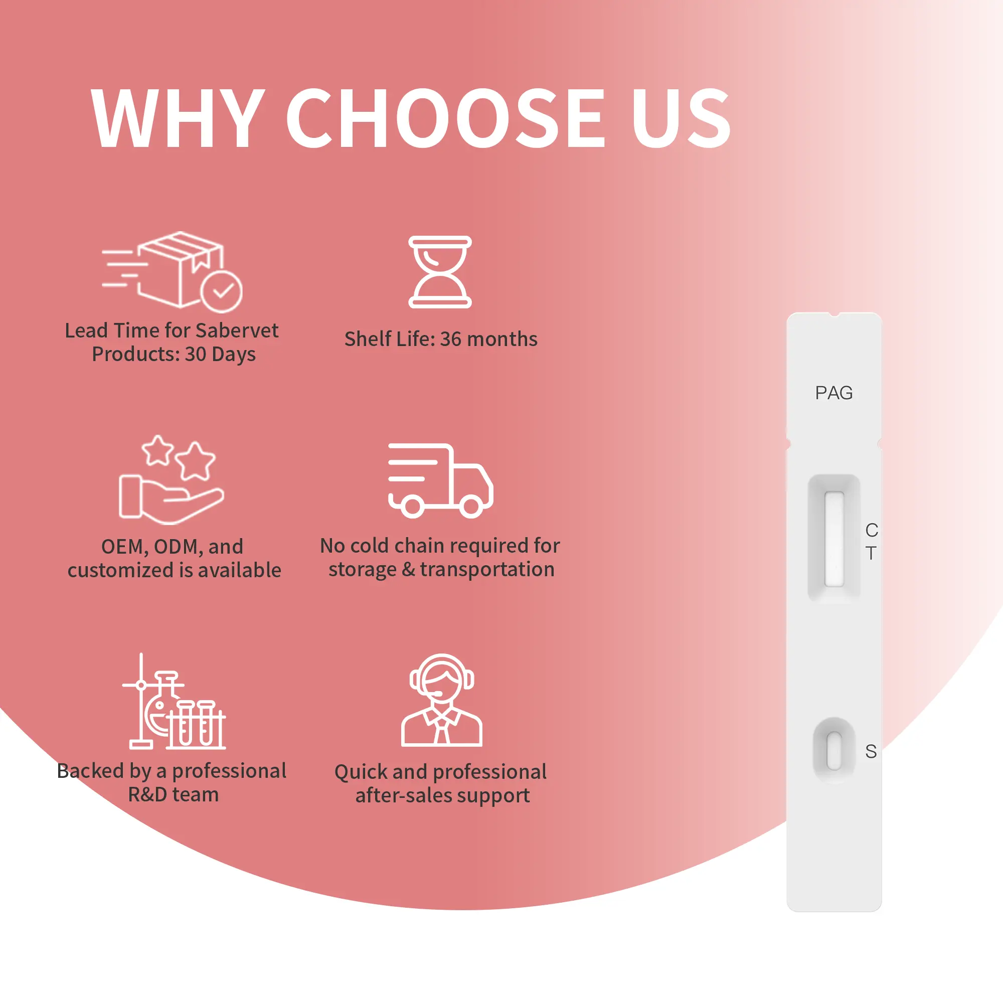 SaberVet Bovine Pregnancy Rapid Test